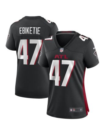 Arnold Ebiketie Atlanta Falcons Women's Game Player Jersey - Black