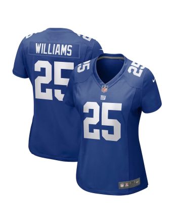 Rodarius Williams 25 New York Giants Women Game Jersey - Royal