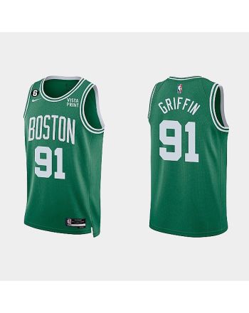 Boston Celtics 91 Blake Griffin 2022-23 Icon Edition Kelly Green Men Jersey