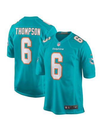 Skylar Thompson 6 Miami Dolphins Men Team Game Jersey - Aqua