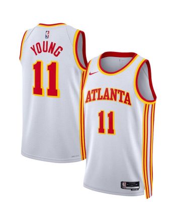 Trae Young 11 Atlanta Hawks 2022/23 Swingman Jersey - Association Edition - White