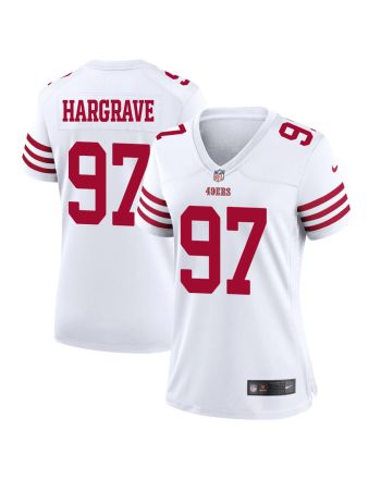 Javon Hargrave 97 San Francisco 49ers Women Game Jersey - White