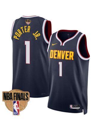 Michael Porter Jr. 1 Denver Nuggets Final Champions 2023 Swingman Jersey - Black