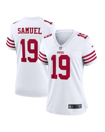 Deebo Samuel 19 San Francisco 49ers Women Jersey - White