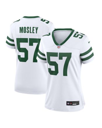 C.J. Mosley 57 New York Jets Women's Player Game Jersey - White