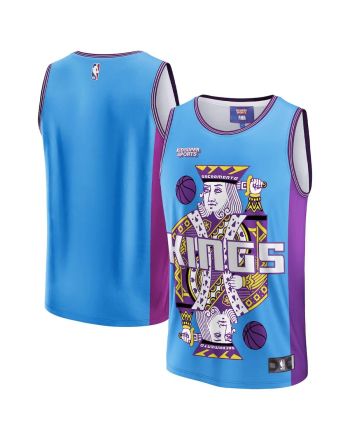 Sacramento Kings NBA & KidSuper Studios Unisex Hometown Jersey - Blue