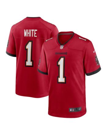 Rachaad White 1 Tampa Bay Buccaneers Men Game Jersey - Red