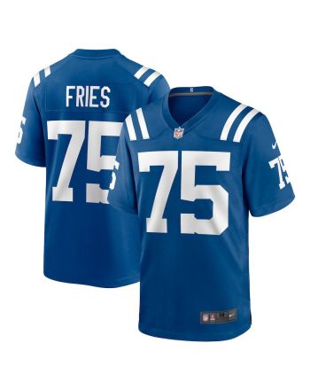 Will Fries 75 Indianapolis Colts Men Team Game Jersey - Royal