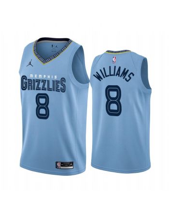 Memphis Grizzlies 8 Ziaire Williams 2022-23 Statement Edition Blue Jersey - Men Jersey