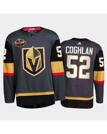 Golden Knights Dylan Coghlan 2022 All-star Black Alternate Primegreen Jersey, Men Jersey