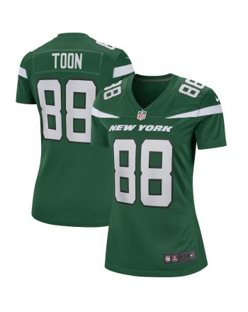 Al Toon 88 New York Jets Women Game Retired Jersey - Gotham Green