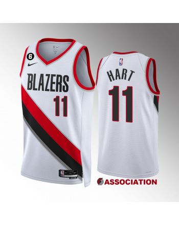 Portland Trail Blazers Josh Hart 11 2022-23 Association Edition White Jersey Swingman