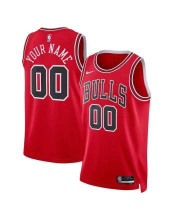 Chicago Bulls Custom 00 Men 2022/23 Swingman Jersey - Icon Edition