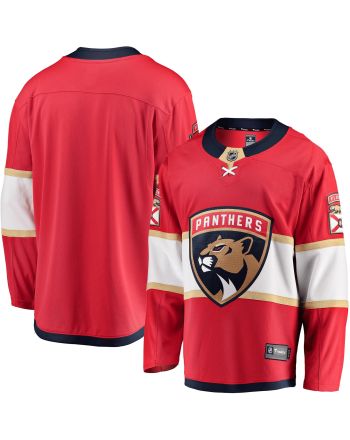 Men's Red Florida Panthers Breakaway Home Jersey Jersey