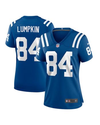 Johnny Lumpkin 84 Indianapolis Colts Women Team Game Jersey - Royal