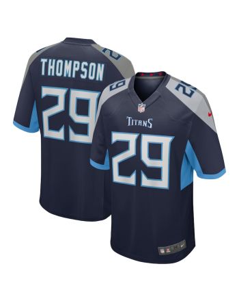 Greg Mabin 32 Tennessee Titans Home Game Player Jersey - Navy