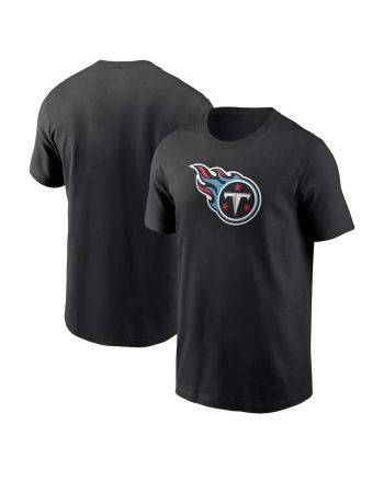 Tennessee Titans Logo Essential T-Shirt - Black