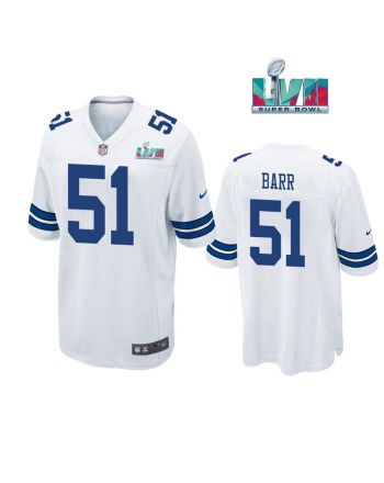 Anthony Barr 51 Dallas Cowboys Super Bowl LVII Super Bowl LVII White Men Game Jersey