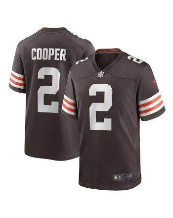 Amari Cooper 2 Cleveland Browns Men's Player Game Jersey - Brown