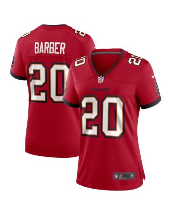 Ronde Barber 20 Tampa Bay Buccaneers Women Game Retired Jersey - Red