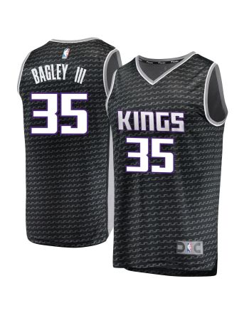 Marvin Bagley Iii Sacramento Kings Fast Break Jersey Black - Statement Edition