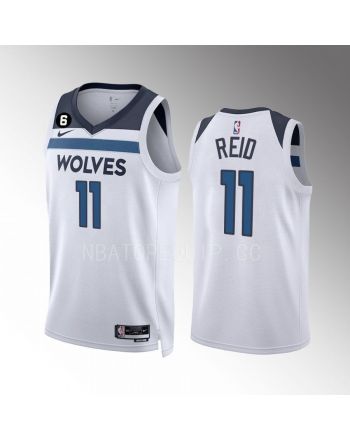 Naz Reid 11 Minnesota Timberwolves 2022-23 Association Edition White Men Jersey Swingman