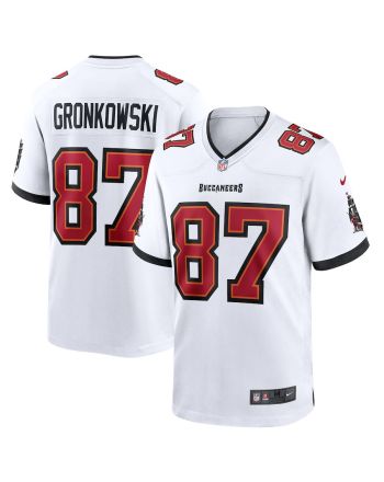 Rob Gronkowski 87 Tampa Bay Buccaneers Game Jersey - White