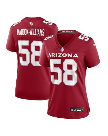 Tyreek Maddox-Williams 58 Arizona Cardinals Women Game Jersey - Cardinal