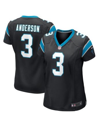 Robby Anderson Carolina Panthers Women's Player Game Jersey - Black