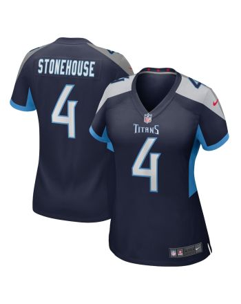 Ryan Stonehouse Tennessee Titans Women's Game Player Jersey - Navy