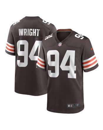 Alex Wright Cleveland Browns Game Player Jersey - Brown