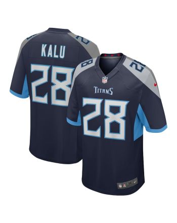 Joshua Kalu Tennessee Titans Game Player Jersey - Navy