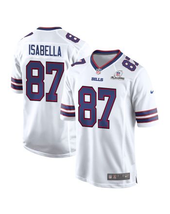 Andy Isabella 87 Buffalo Bills 2023 Playoffs Patch Game Men Jersey - White