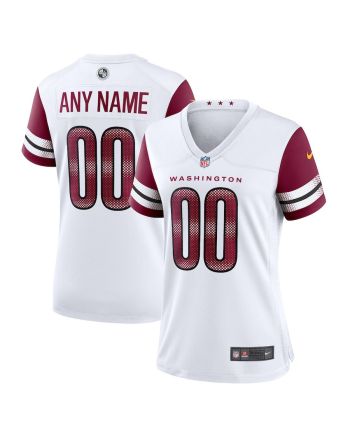 Washington Commanders Women's Game Custom 00 Player Jersey - White