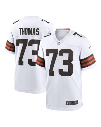 Joe Thomas 73 Cleveland Browns Men Retired Game Jersey - White