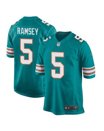 Jalen Ramsey 5 Miami Dolphins Alternate Game Men Jersey - Aqua