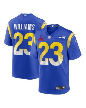 Kyren Williams 23 Los Angeles Rams 2024 Pro Bowl Patch Game Men Jersey - Royal