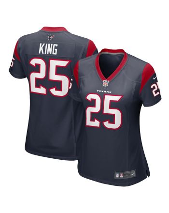 Desmond King 25 Houston Texans Women Game Jersey - Navy