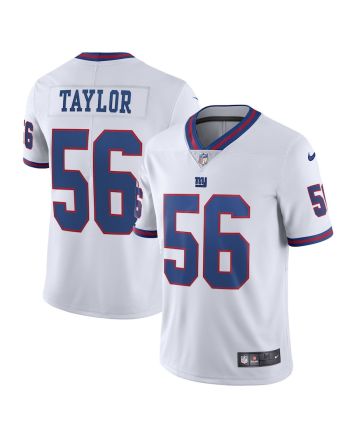 Lawrence Taylor 56 New York Giants Alternate Game Retired Player Limited Jersey - White