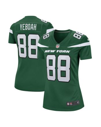 Kenny Yeboah New York Jets Women's Game Player Jersey - Gotham Green