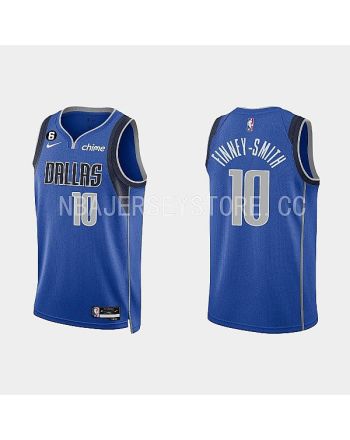 Dallas Mavericks 10 Dorian Finney-Smith 2022-23 Icon Edition Royal Men Jersey