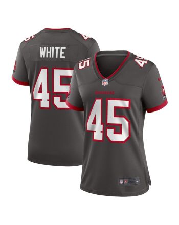 Devin White 45 Tampa Bay Buccaneers Women Game Jersey - Pewter