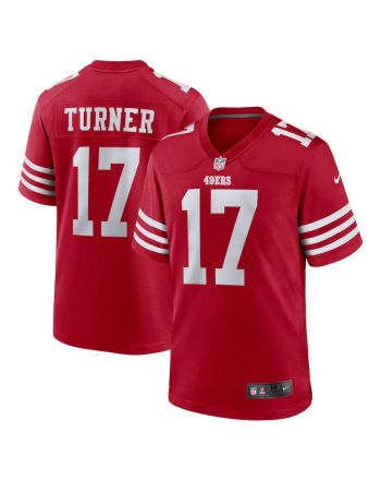 Malik Turner San Francisco 49ers Game Player Jersey - Scarlet