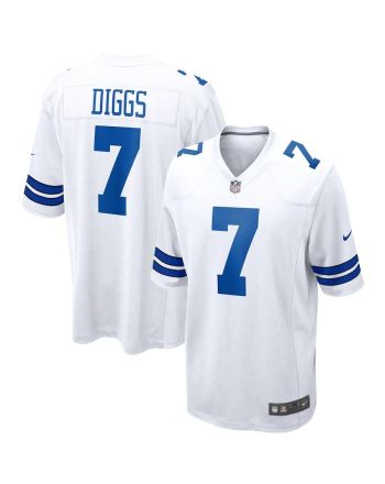 Trevon Diggs 7 Dallas Cowboys Game Jersey - White