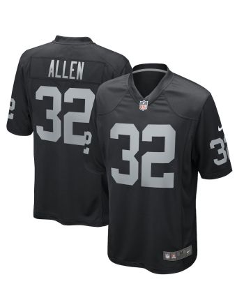 Marcus Allen 32 Las Vegas Raiders Men Game Retired Jersey - Black