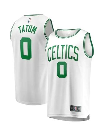 Jayson Tatum Boston Celtics Fast Break Player Jersey - Association Edition - White