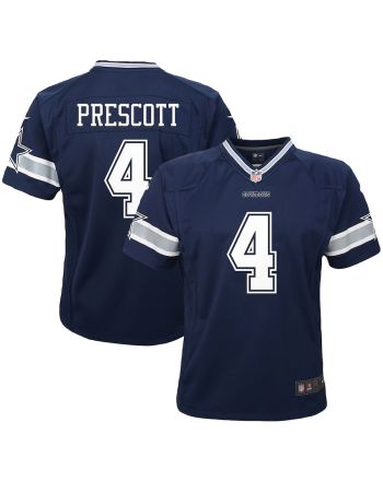 Dak Prescott 4 Dallas Cowboys Infant Player Game Jersey - Navy