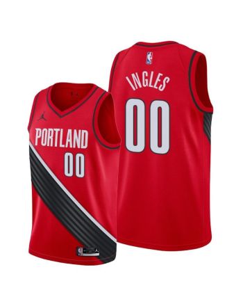 Joe Ingles 00 Portland Trail Blazers Statement Edition Red Jersey 2022 Trade - Men Jersey