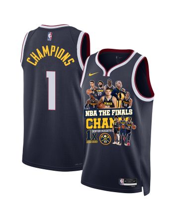 Denver Nuggets 1st The Final Champions 2023 Swingman Jersey - Black