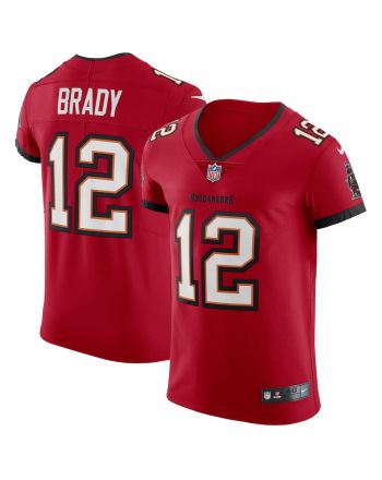 Tom Brady 12 Tampa Bay Buccaneers Vapor Elite Jersey - Red